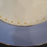 Former Dish Service In Blue Porcelain Lavender