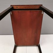 Nice side table in rosewood, probably Danish and from the 60s.
