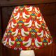 Vintage Alabaster Lamp and Bird Shade