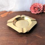 Ashtray lai vintage golden tone