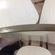 Lot de 5 chaises en formica beige