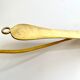 Candlestick lamp, fabric cable, flame bulb
