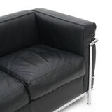 LC2 two-seater canapé by Le Corbusier for Cassina, 1970s