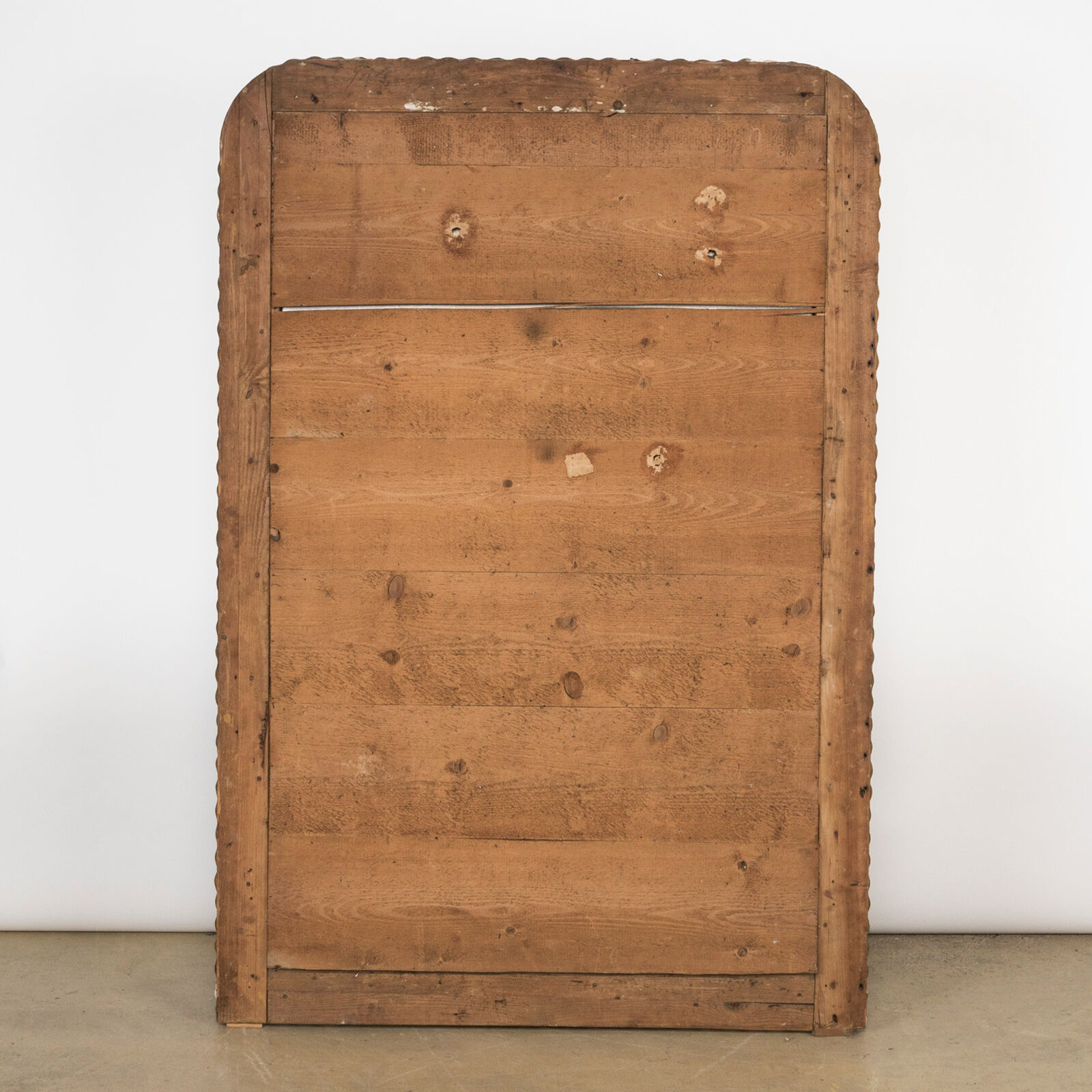 Large 19th c louis philippe mirror with wavy frame 118x171cm