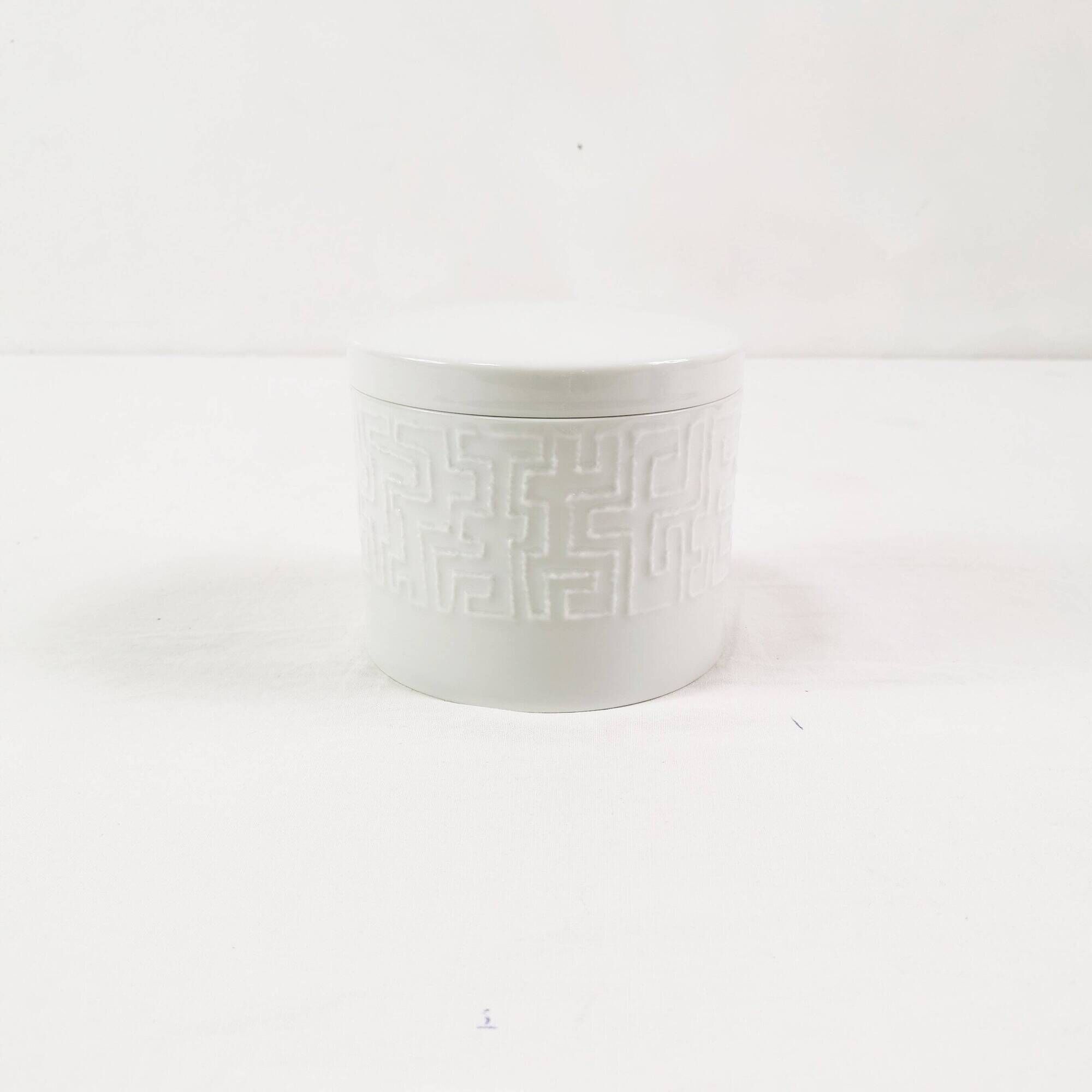 Rosenthal porcelain bonbonniere, designed by C. Fischer, Germany, 1960s
