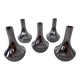 Chrome-Plated Candleholders by Quist, Germany, 1960s, Set of 5