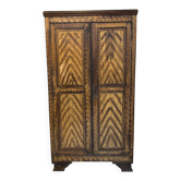 Small 19th-century patinated wardrobe