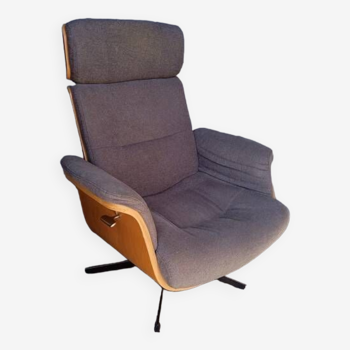 1970 style rotating designer armchair