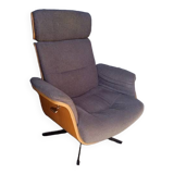 1970 style rotating designer armchair