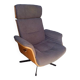 1970 style rotating designer armchair