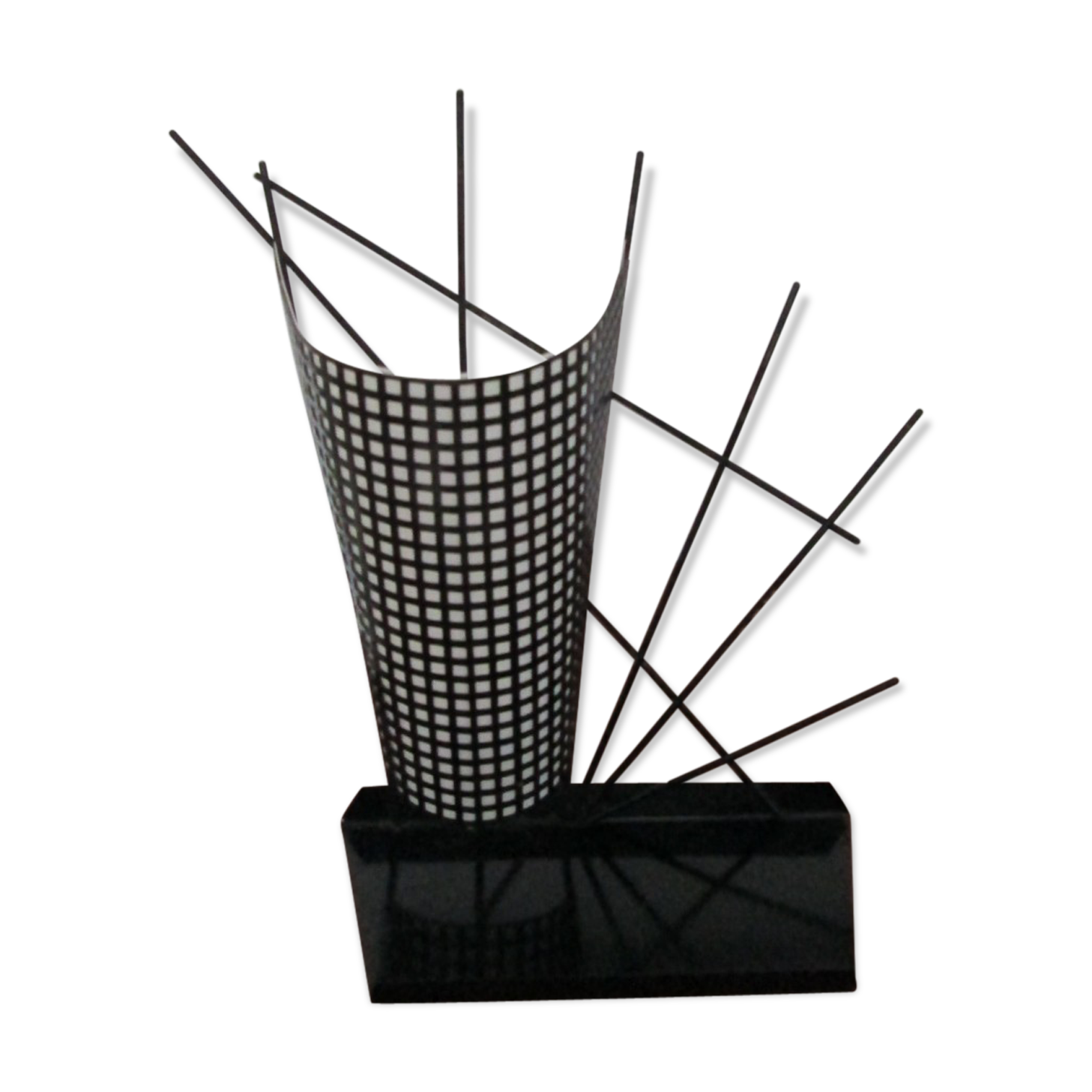 Vintage 1950s Dutch design table lamp