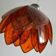 Chandelier pendant lamp in the shape of an artichoke design from the 70s