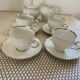 Seiltmann Weiden silver-plated porcelain tea and coffee service