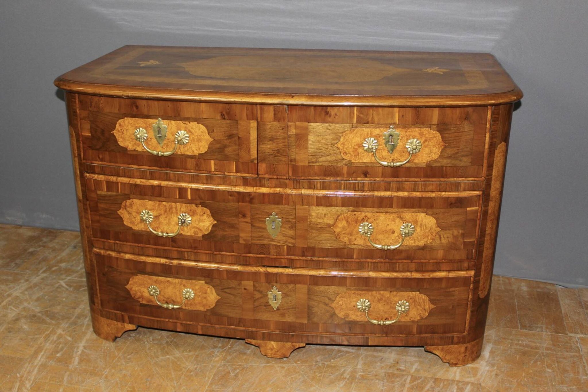 Commode Louyis XIV en marqueterie XVIIIe