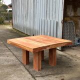 Raw wood table