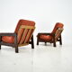 1970s Pair of Armchairs, Czechoslovakia