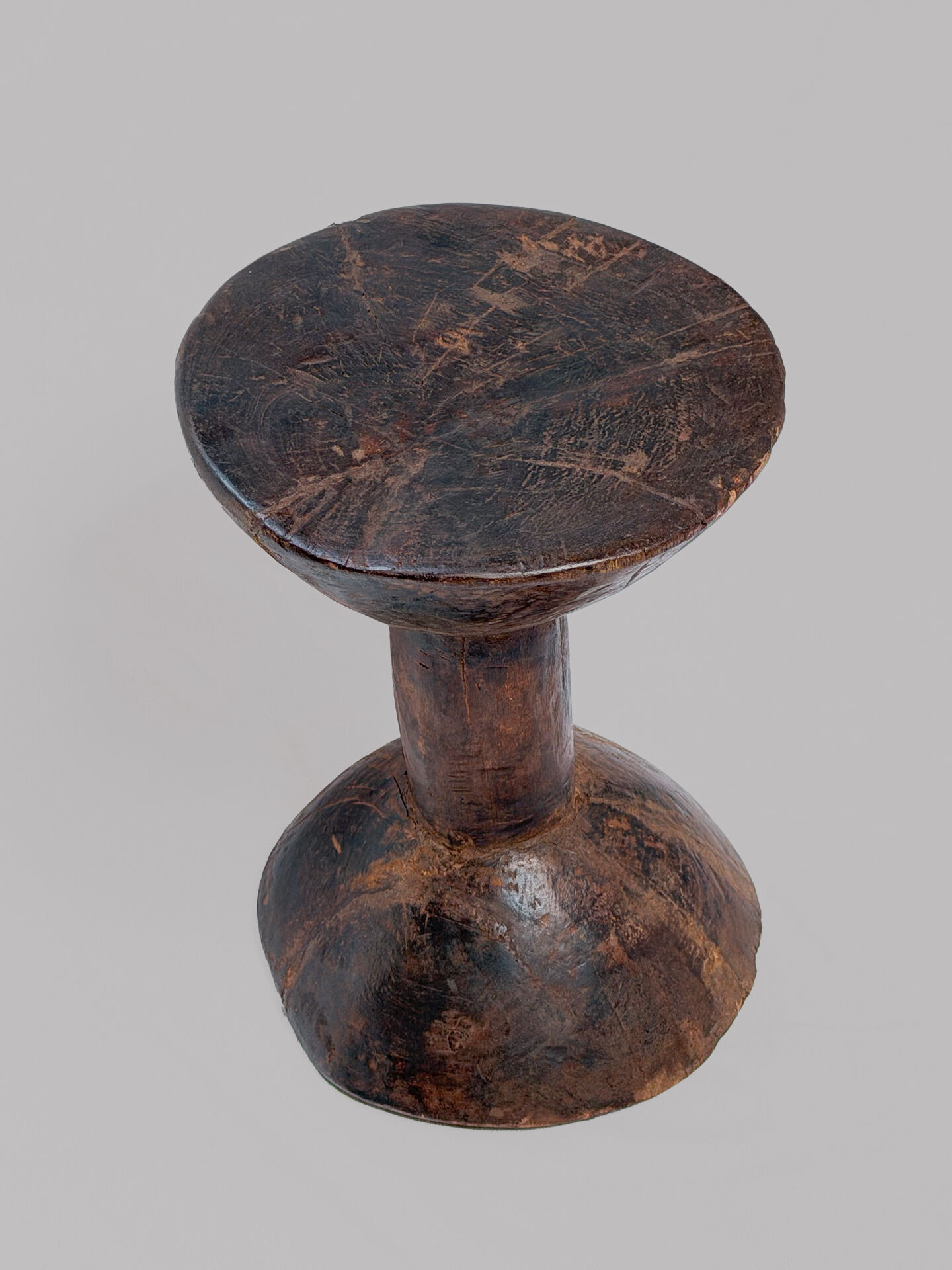 Senoufo stool in wood (Burkina Faso)