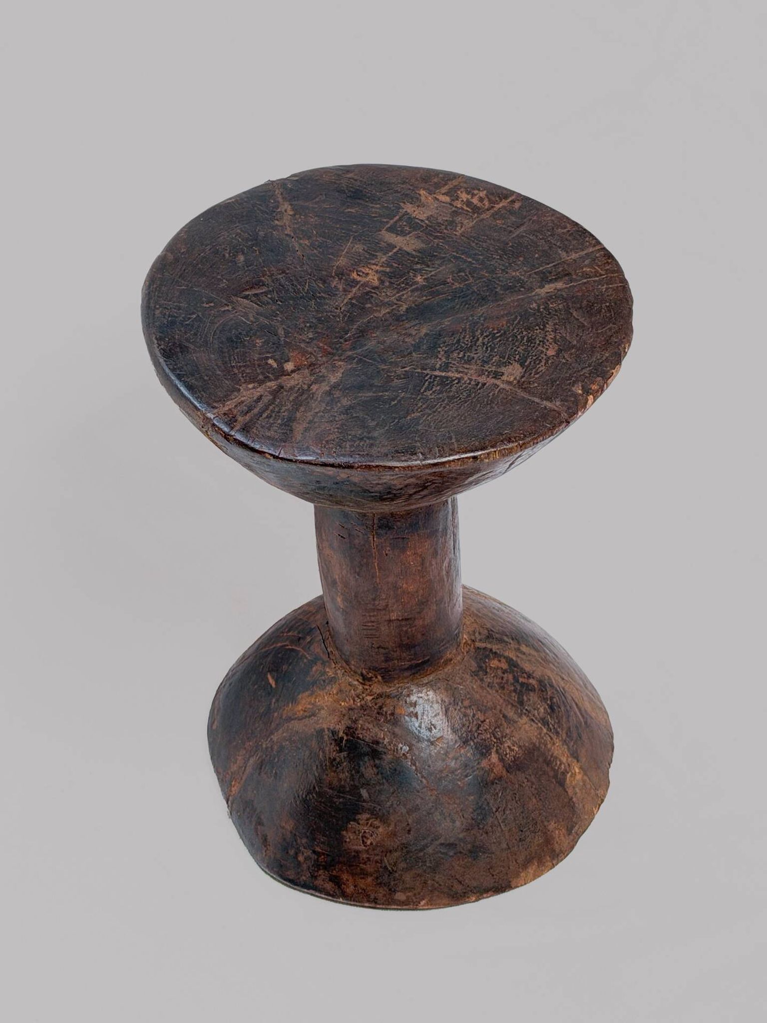 Senoufo stool in wood (Burkina Faso)