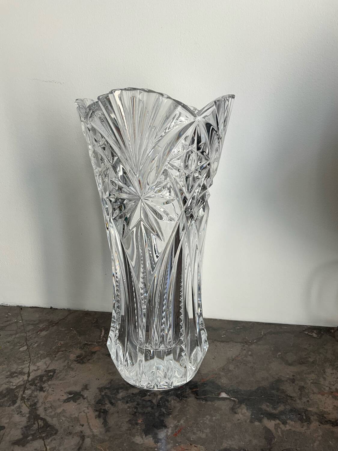Crystal vase