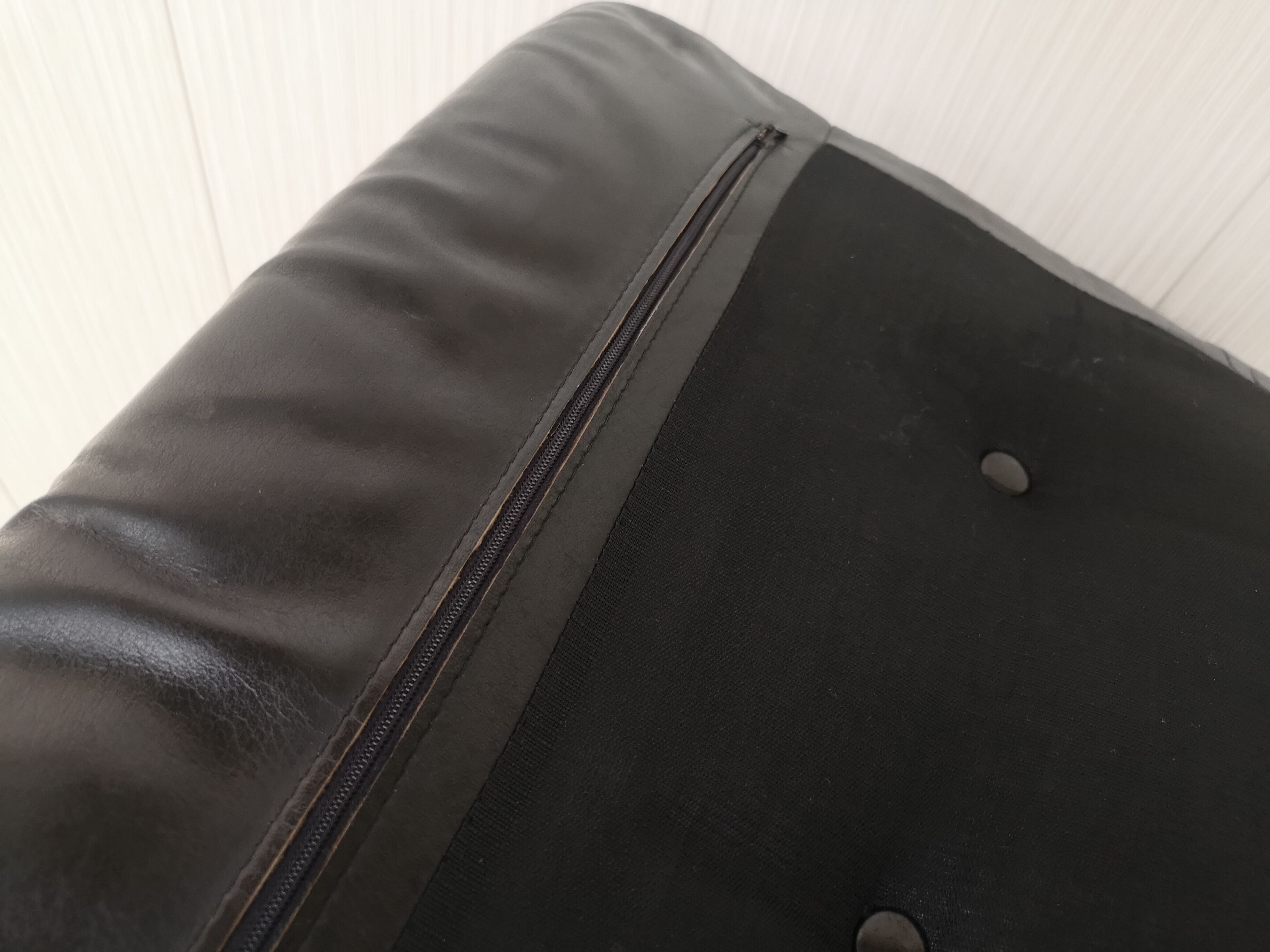 Vintage Model Kengu Lounge Chair and Footstool Set by Elsa & Nordahl Solheim for Rybo Rykken & Co