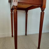 Small vintage desk/console in wood - Louis XVI style - 1 drawer