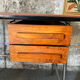 Bureau vintage métal et bois