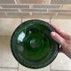 Large antique green glass bottle – Balthazar style – 50 cm