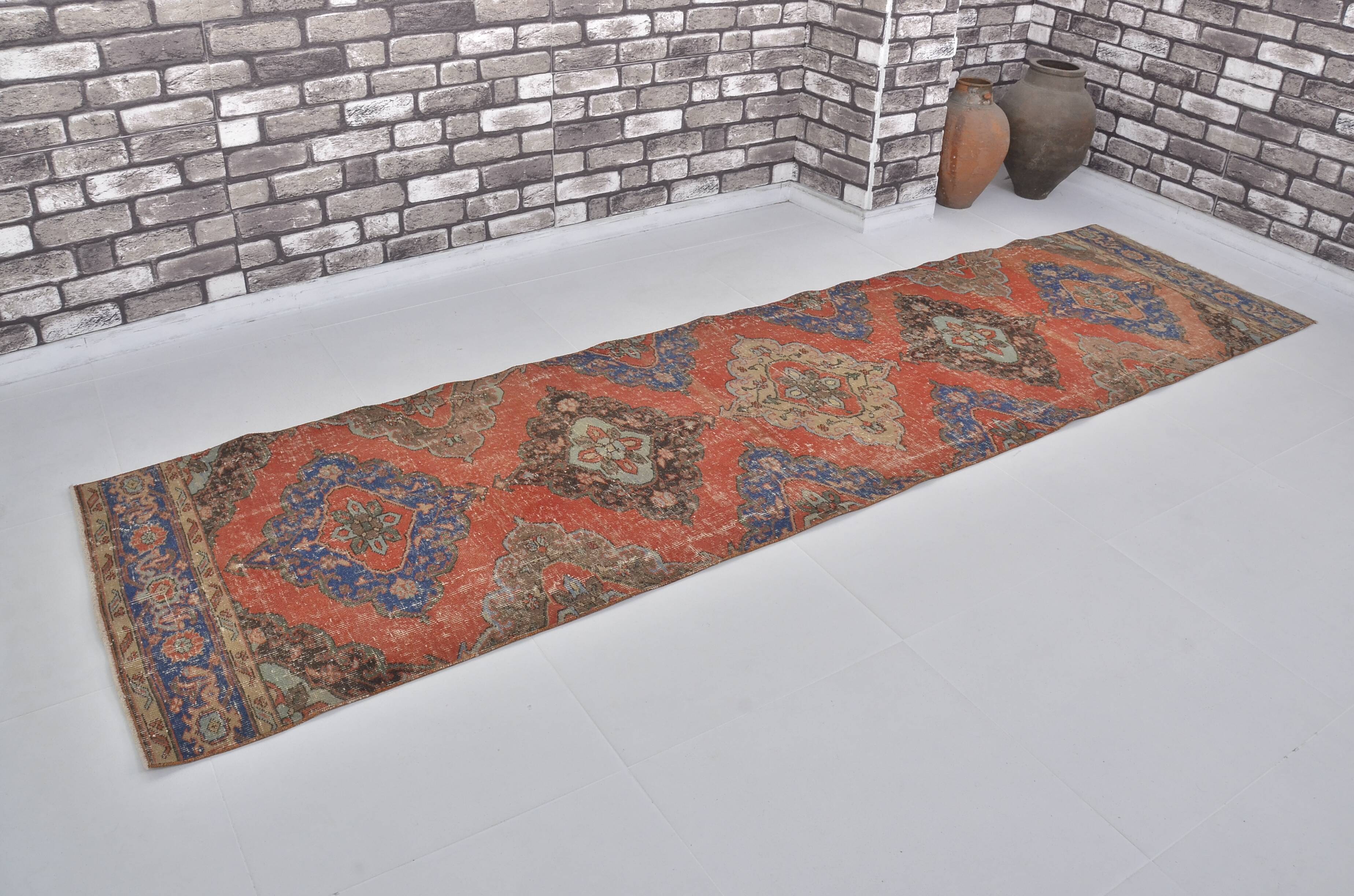 Extra Long Vintage Hallway Runner sku c398