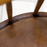 Series of 4 chairs Thonet 1960