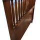 Headboard with wooden bars