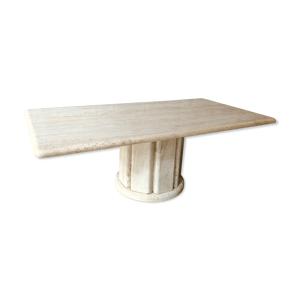 table basse en travertin