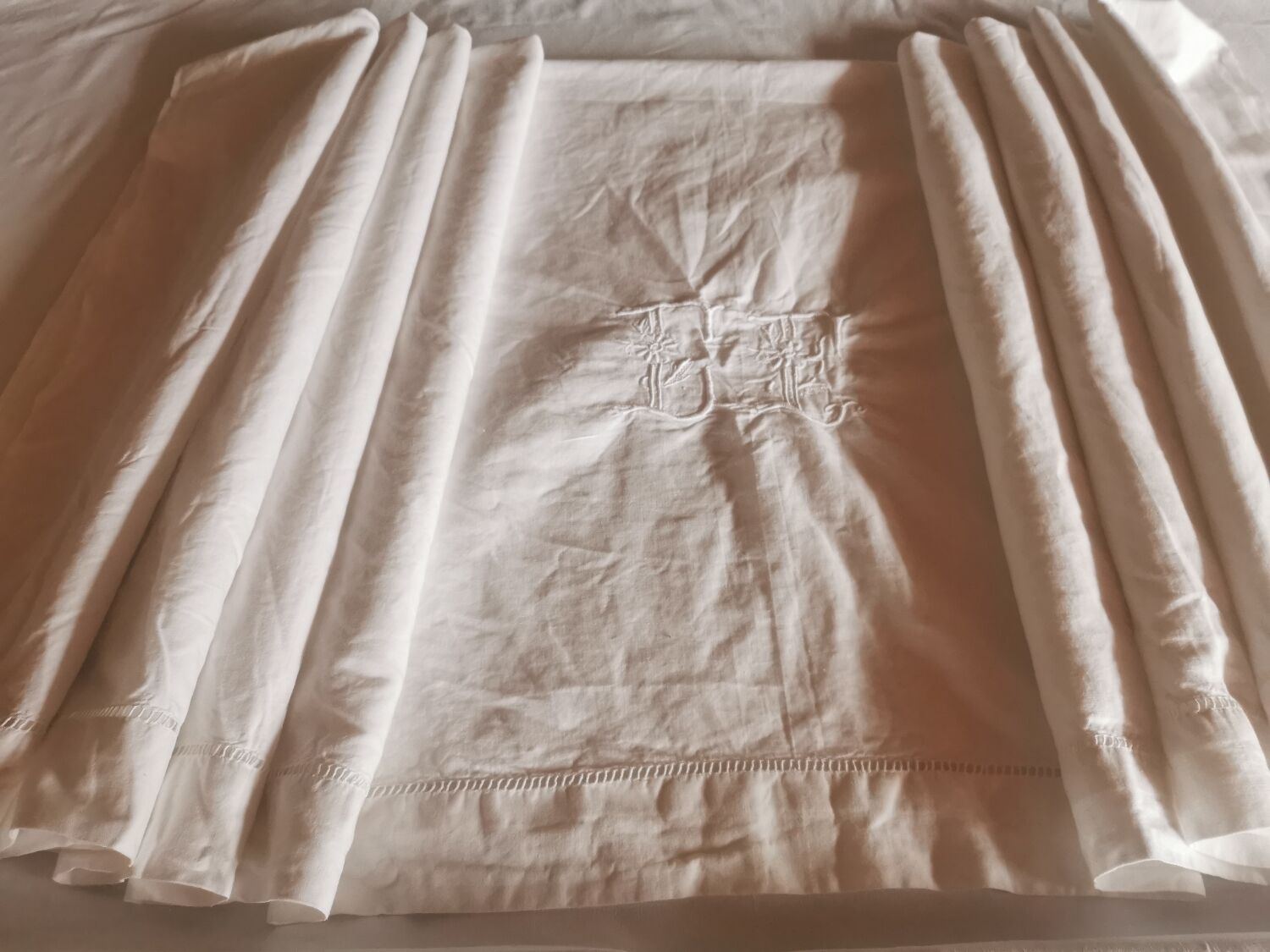 Very old monogrammed sheet