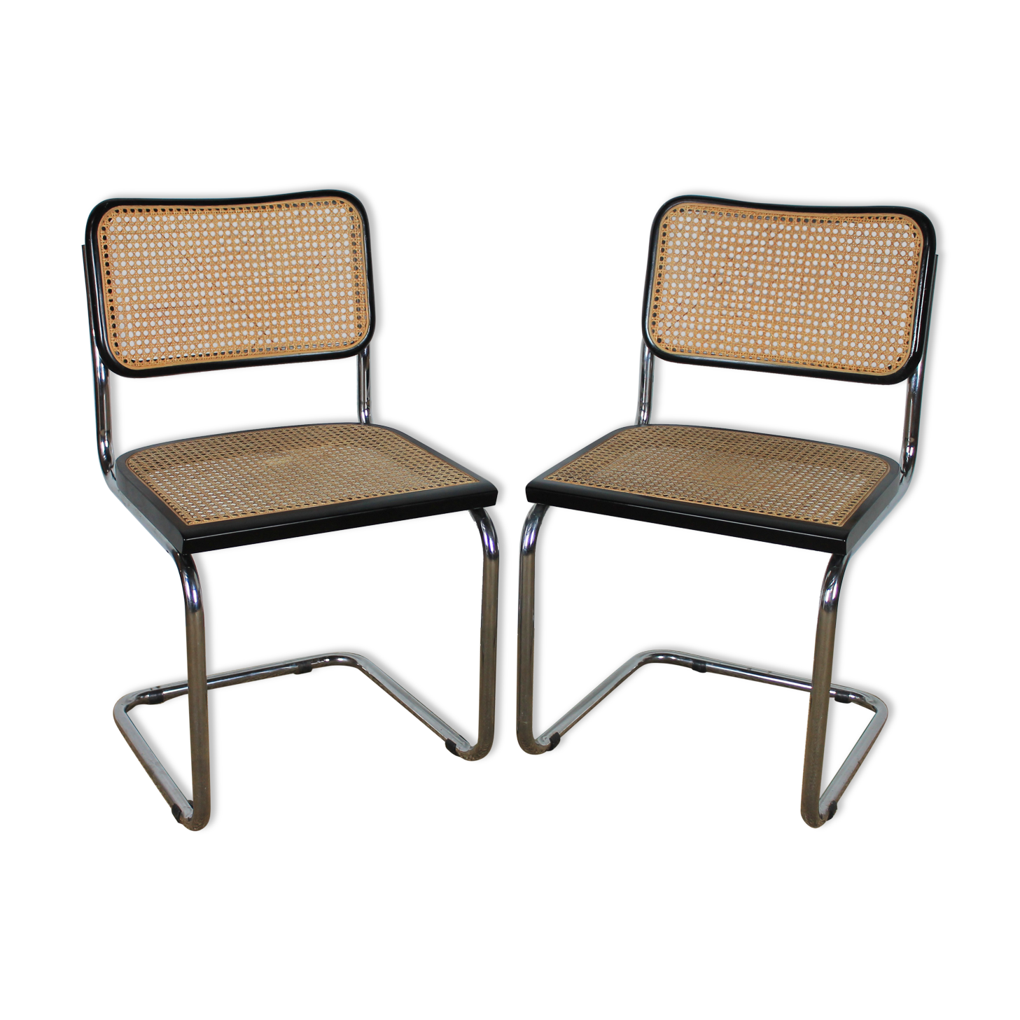 Pair of Marcel Breuer B32 chairs