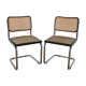Paire de chaises Marcel Breuer B32