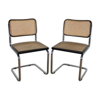 Paire de chaises Marcel Breuer B32