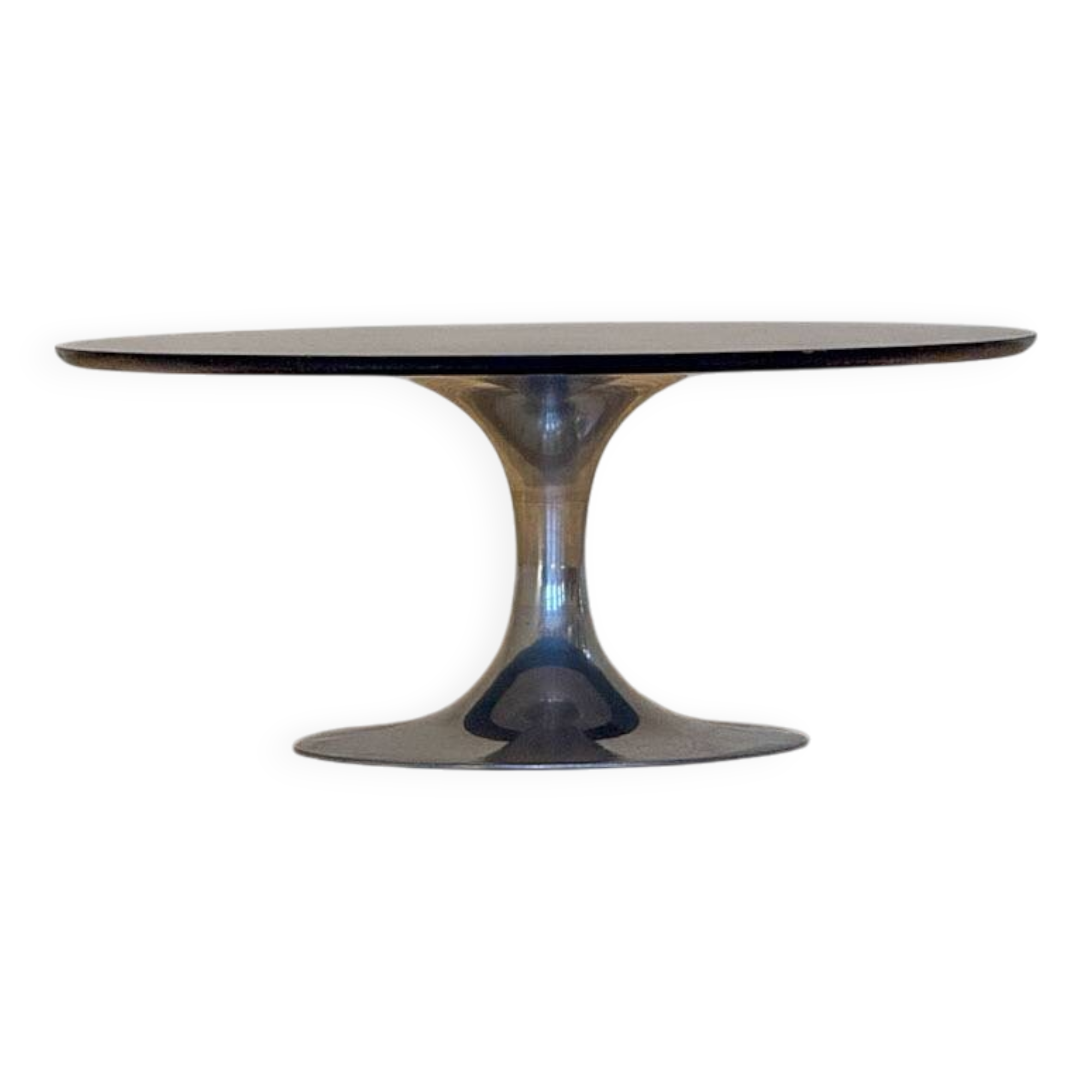 Round coffee table by Arkana (rosewood)