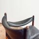 Ensemble danoise avec fauteuil, repose-pieds et table par Kristian Vedel