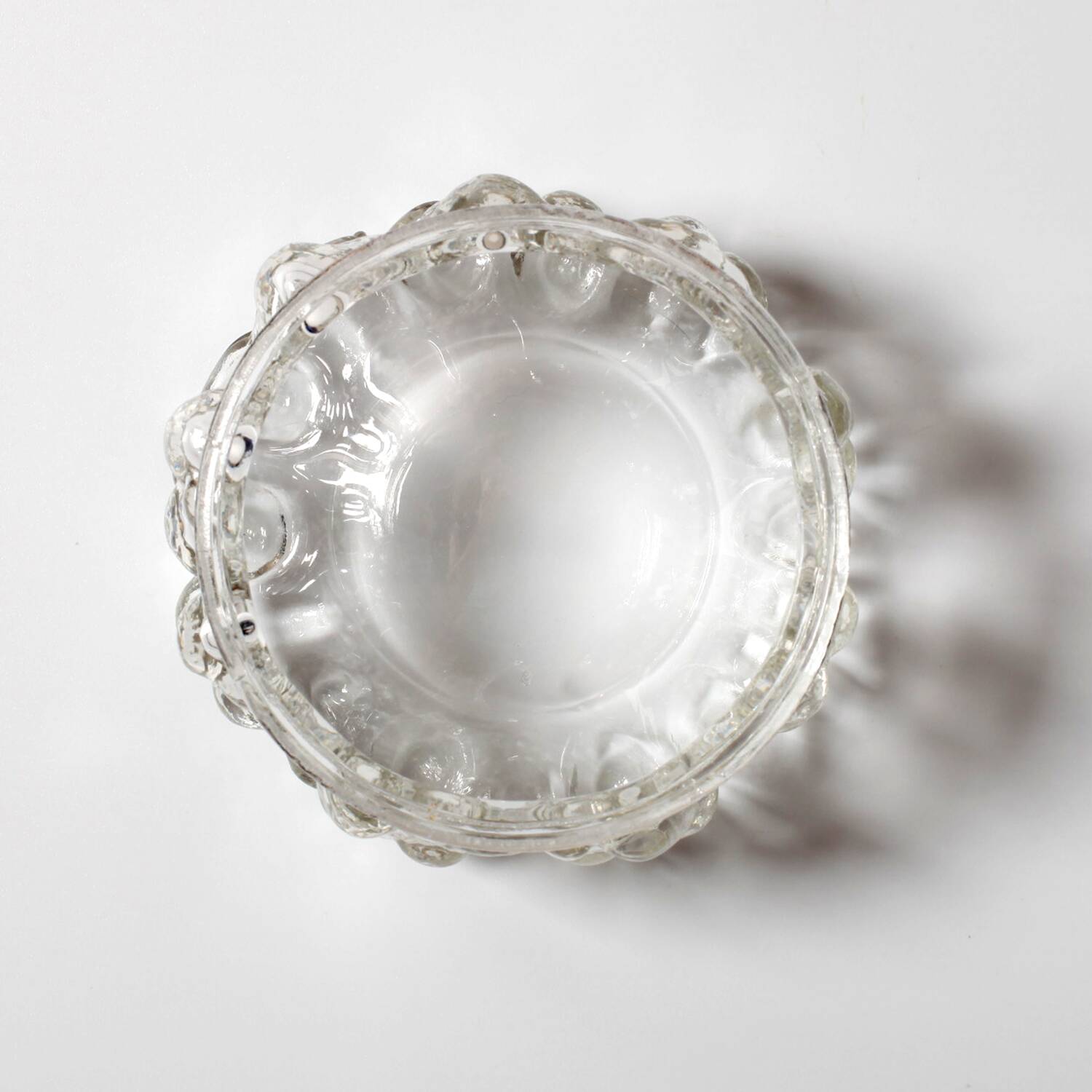 Mid-Century Pressed Glass Bowl: Vladislav Urban Design, Czech Republic