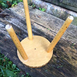 Decorated children's stool