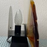 Half-moon Murano lamp