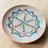 Romanian handicraft ceramic dish