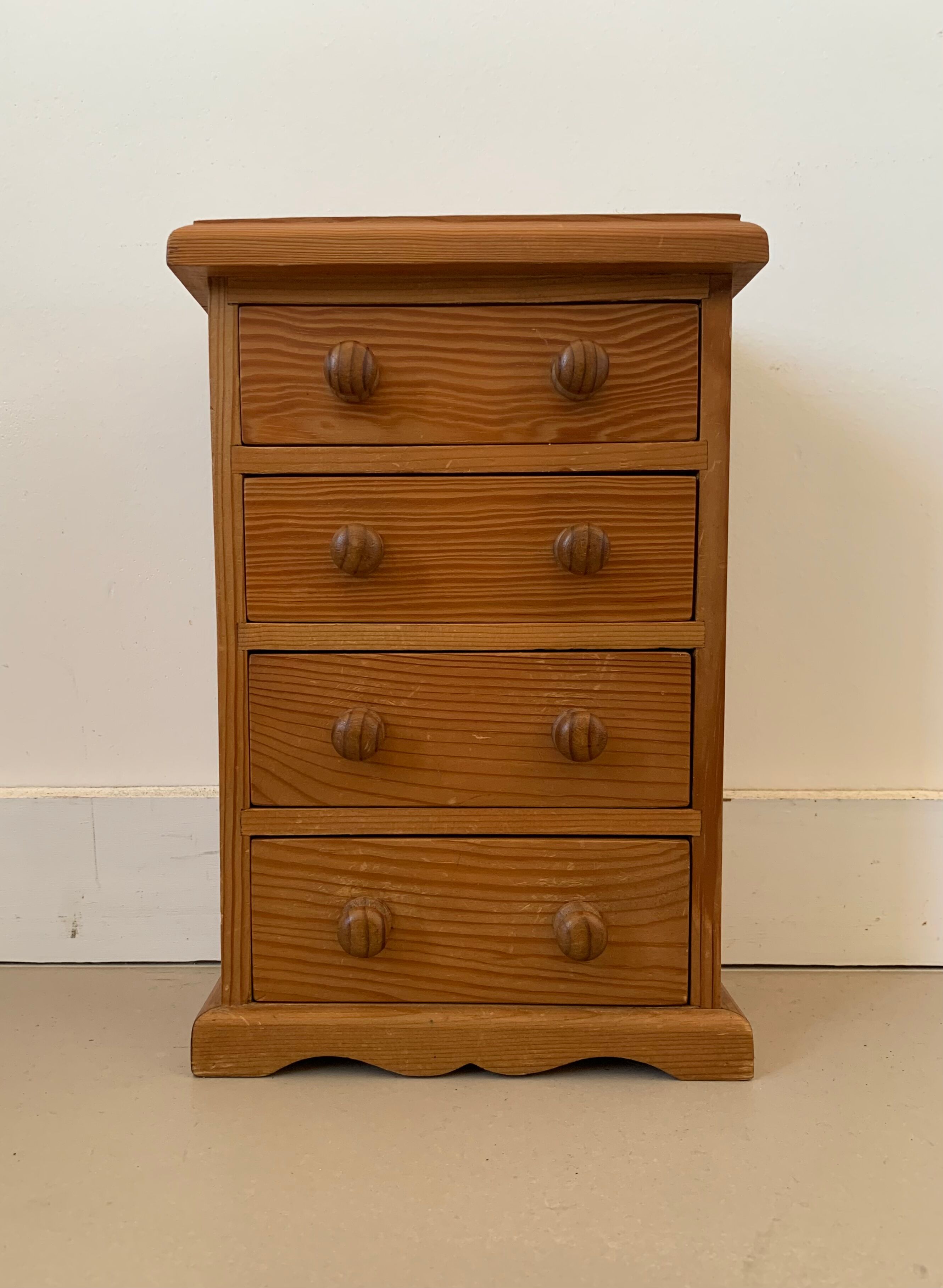 Small antique drawer cabinet