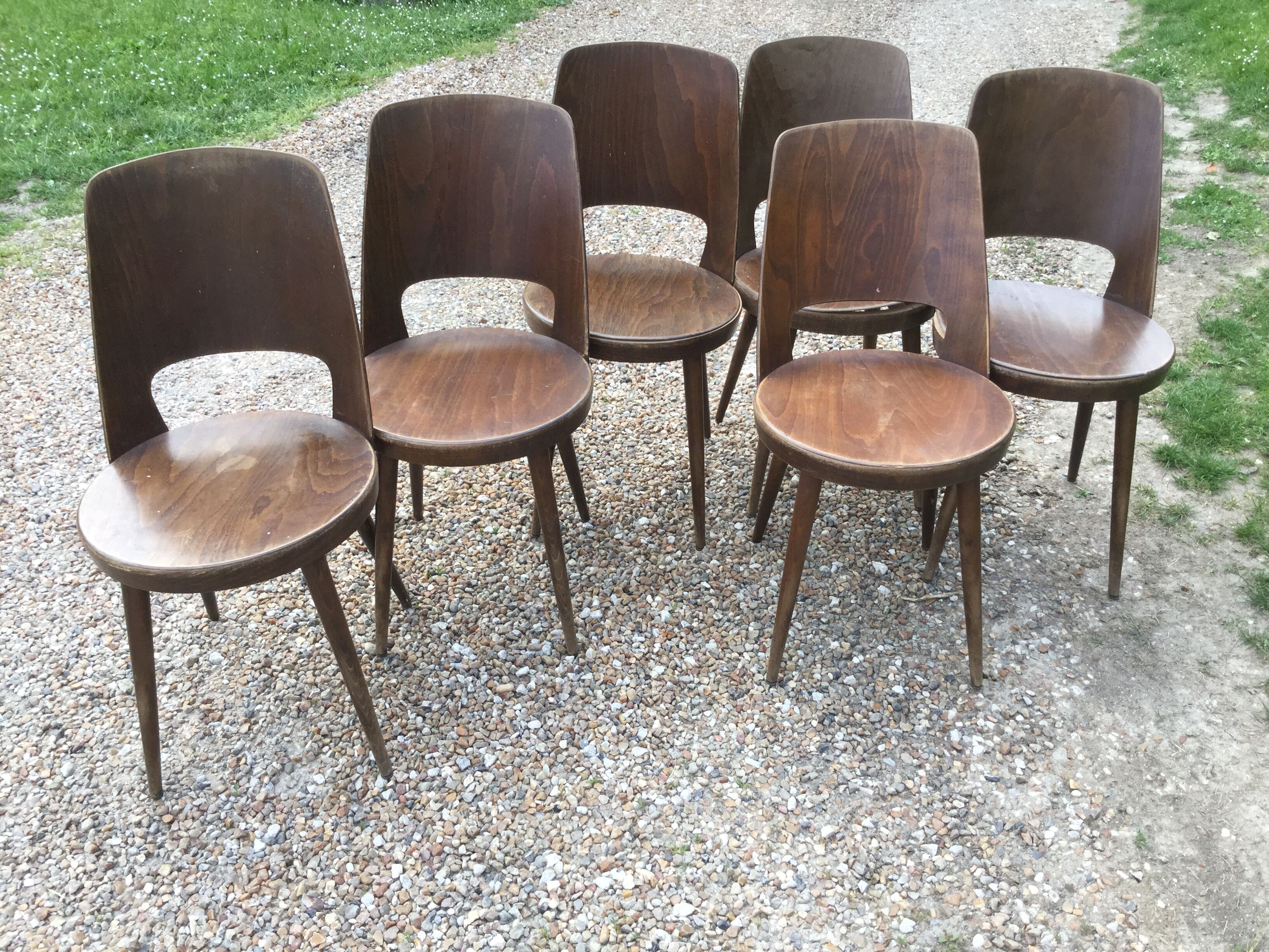 Set of 6 chairs Baumann Mondor