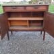 Buffet 1900 in oak and marble top