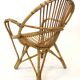 Fauteuil rotin Van Rohe Noordwolde, 1960
