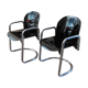 Pair of chairs "Dialogo" by Afra and Tobia Scarpa for BB ITALIA 1970