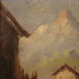 Signed landscape from the 20th century