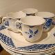 4 tasses terre de fer Digoin Sarreguemines