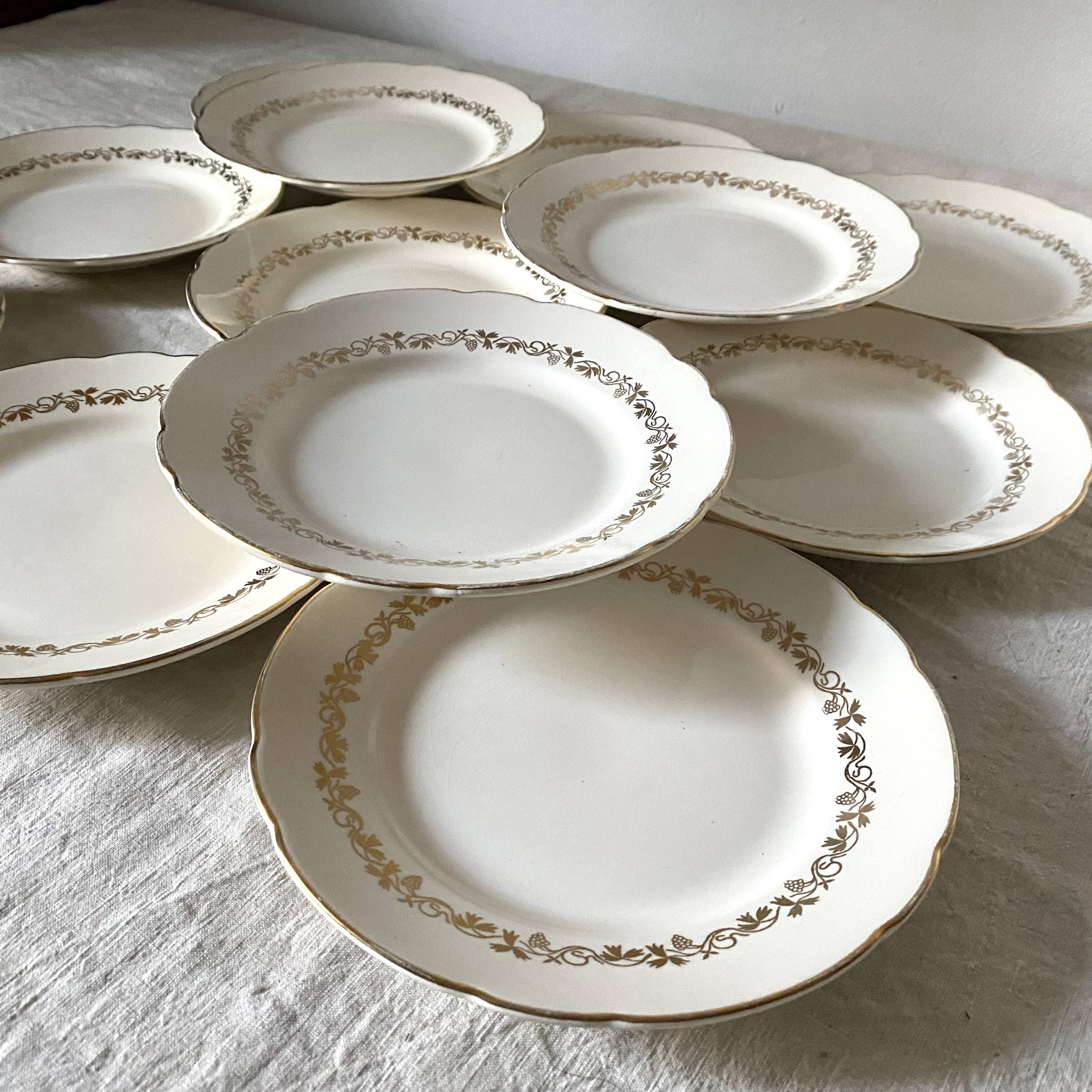 Villeroy and Boch dessert plates