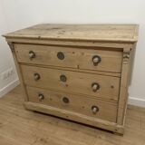 Commode Pantalonnière en pin 19ème siècle
